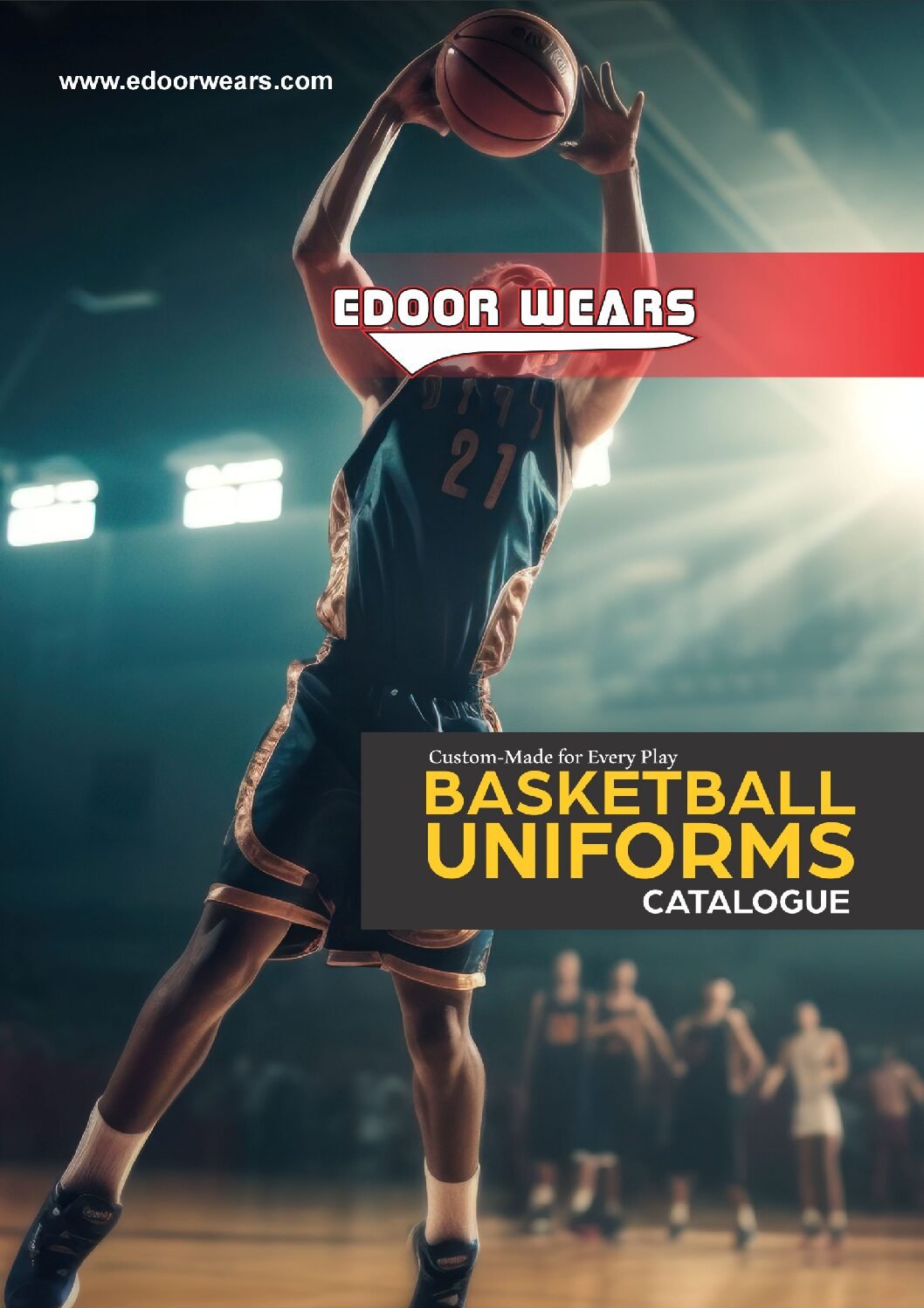 Edoor Wears Basketball Uniform Catalogue cover