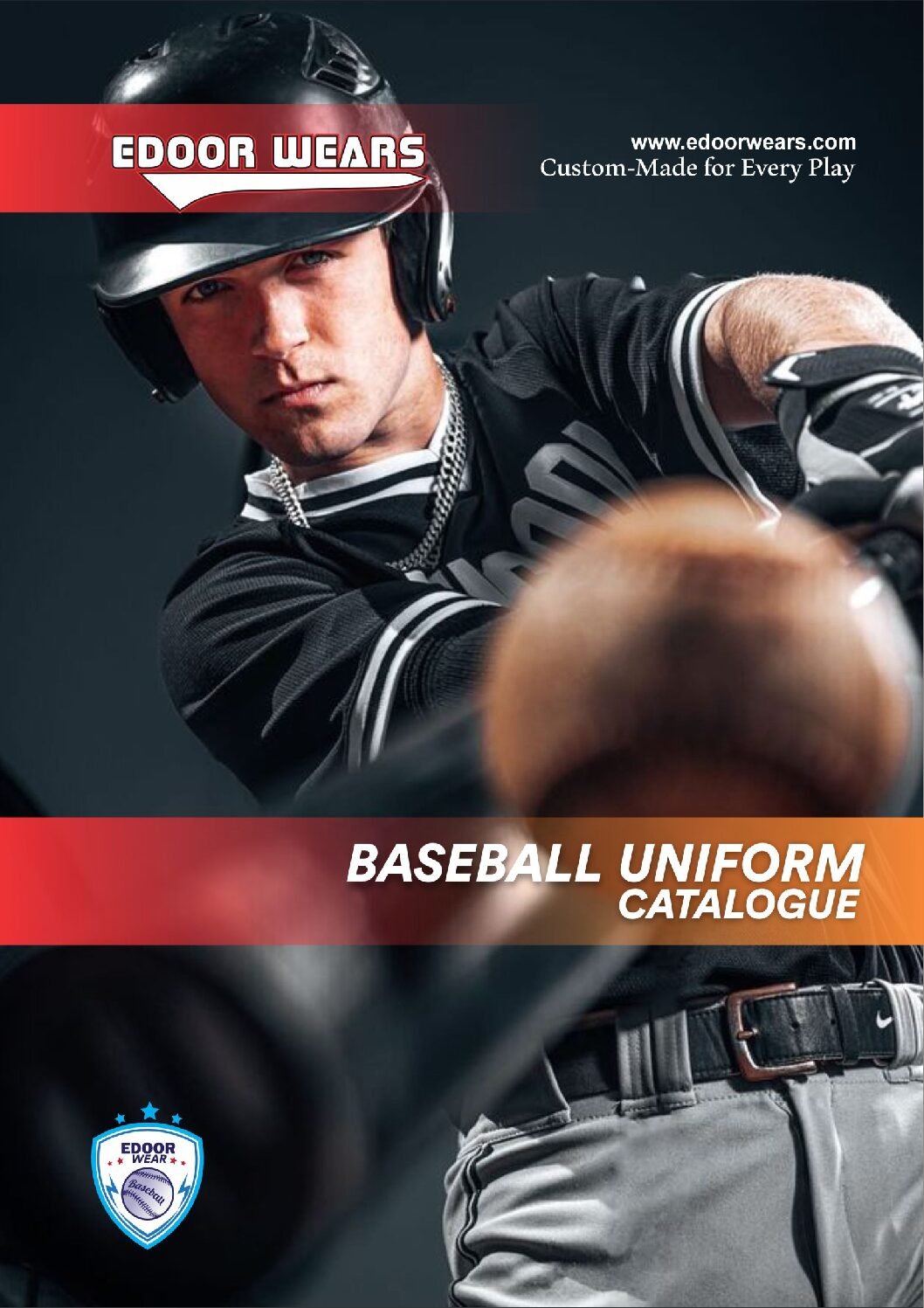 Edoor Wears Baseball Uniform Catalogue cover